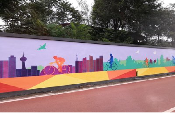 富宁墙体彩绘-围墙