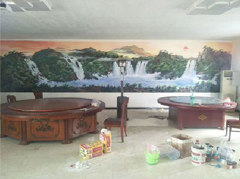 富宁墙绘-写实风景