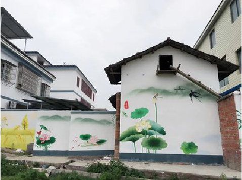 富宁室外墙绘-从选材到保养。