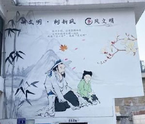 富宁分享几个墙绘保养知识。